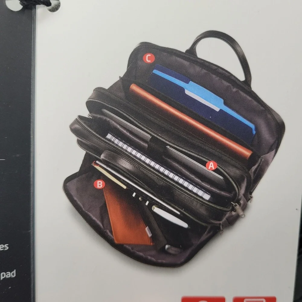 Samsonite Classic Leather Briefcase for 15.6